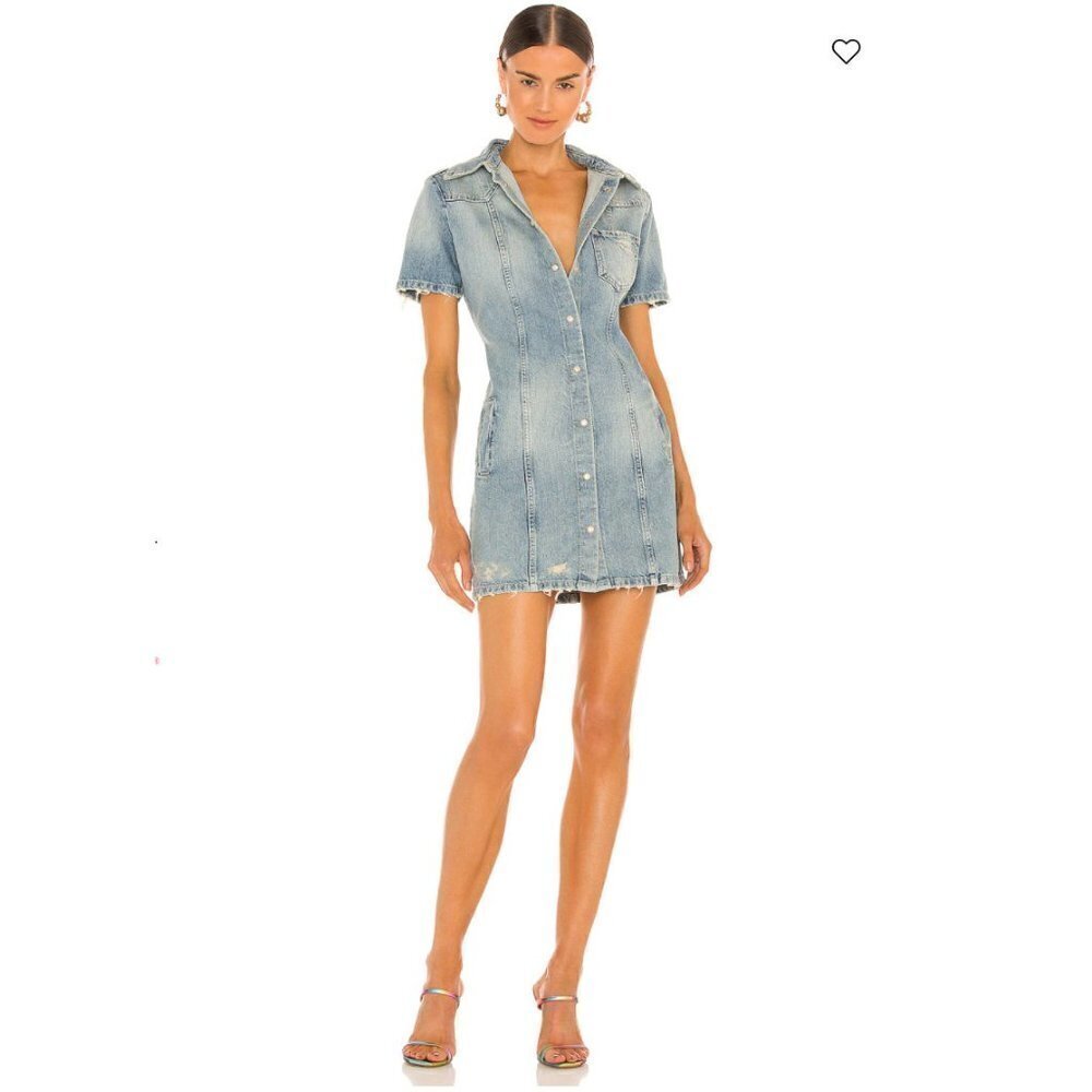 SER.O.YA Denim Mini Dress